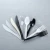 15cm disposable food grade PS plastic cutlery fork