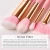 Import 15pcs in one set High Quality Custom Logo Makeup Brush from China