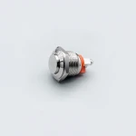 16mm button close self-aligning round screw feet two feet normally open/normally closed metal button