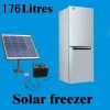 176L dc refrigerator fridge freezer Bottom freezer design