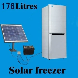 176L dc refrigerator fridge freezer Bottom freezer design