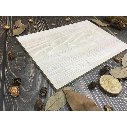 18mm Laminated Melamine Synchronized MDF Board With Factory Great Price