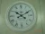 Import 19" Hot sale metal home decor large station wall clock from China
