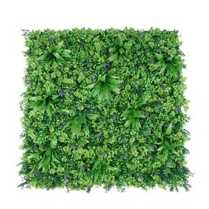 1m by 1m  Wholesale UV Boxwood Green Hedge Grass Wall Panels Grass Wall Artificial Plants for Garden ornaments Decor