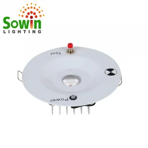 1W/3W 2hours 3hours high wattage LED spitfire  Emergency lamp  recessed emergency downlight