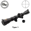 2-7X32 tactical riflescope  airgun scope mil-dot riflescope for hunting