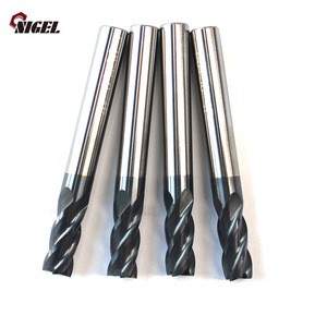2 flute cbn cutters carbide cutting tools of milling cutter for glass