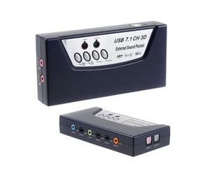 2014 best selling 8 Channel 7.1 sound card/audio interface Soundware