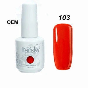 2018 Custom Brand Hot Sales 300colors Professional Wholesale UV Gel Nail Polish 15ml For Nails