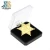 Import 2018 Free Sample cheap metal star shaped gold metal badge from China
