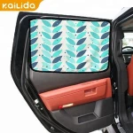 2018 high quality car side window curtain folded car curtain for side window, car sunshade