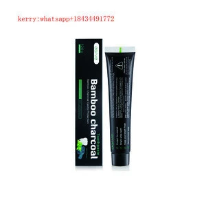 2018 Hot Sell black Bamboo Charcoal Toothpaste Black Toothpaste With Cheap Price