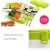 Import 2018 LOOK BACK amazon Rectangle sealed plastic lunch box from China