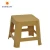 Import 2018 Modern Design Indoor Outdoor Square Stackable PP Plastic Stool from China
