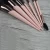 Import 2018 professional beauty makeup tools pink malaysia acrylic handle makeup brush set from China
