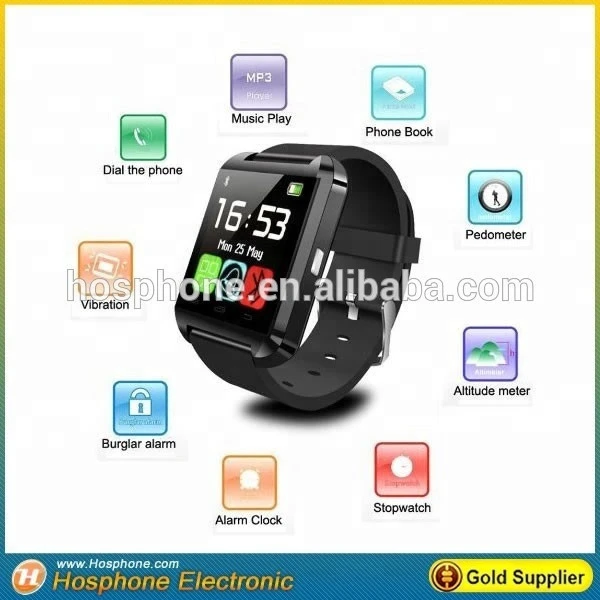 2019 EBAY WISH Amazon Top Sell U8 Smart Watch For Apple iPhone IOS And For Samsung Android Smartphone mobile phone