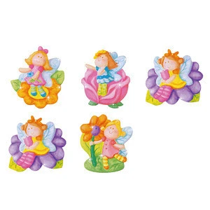 2019 educational colorful mini fairy 3d diy mold drawing painting kit set toy