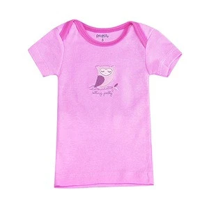 2019 New Style Comfortable Infant&Toddler clothes 100% Cotton Girl Baby T Shirt