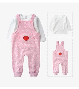 2019 Spring and Autumn  Childrens Clothing for Baby Boy and Girl  Two-Piece Children Suits