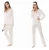 2019 Wholesale Quality Design Button Closure Piping Pajamas Factory Pyjamas Satin Two Piece Set Silk Women Pajamas