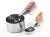 Import 2020 Amazon Hot-selling Kitchen Tools 10pcs Stainless Steel with Silicone Handle Measuring Spoon Cup Set from China