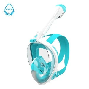 2020 Amazon New Design Upgraded Breathing System Free Breath Diving Mask Full Face Snorkel Mask