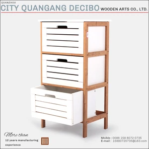 2020 good quality three tier storage cabinets bamboo home kitchen storage