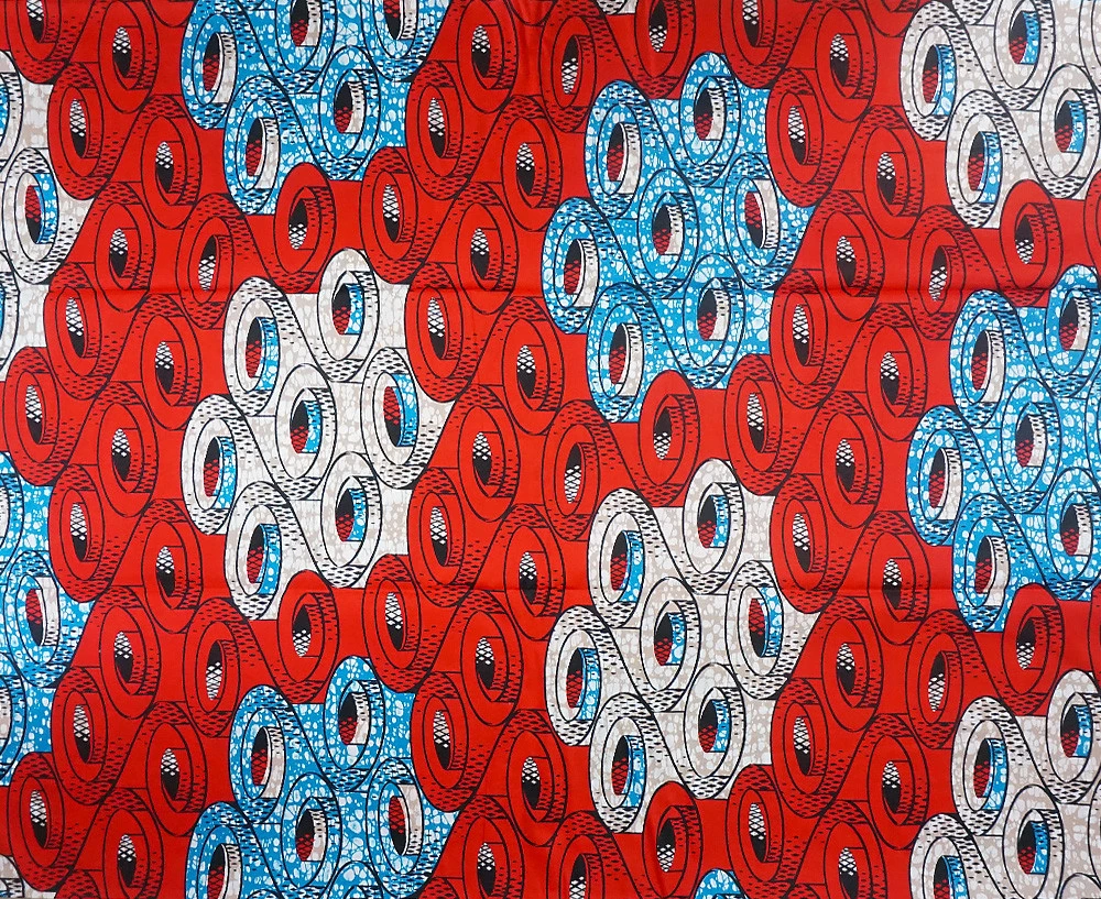 2020 Hot sale african wax prints fabric 100%  cotton real wax printed fabric for african woman HV365