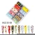 Import 2020 Misscheering Christmas Halloween Iridescence Holographic Nail Art Sticker Foil Transfer Paper Set from China