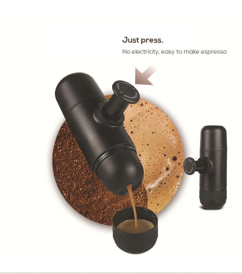 2020 Newest Popular Mini Espresso Coffee Machine Portable Espresso Machine Coffee Maker