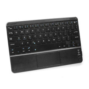 2020 trackpad Bluetooth Wireless Keyboard With Touch Mouse Pad Small Computer Keyboard Touchpad Mini Portable PC Keypad