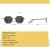 Import 2020 Wholesale Cheap Price Trendy Style Metal Small Frame Polygon Mens Glasses Sunglasses from China