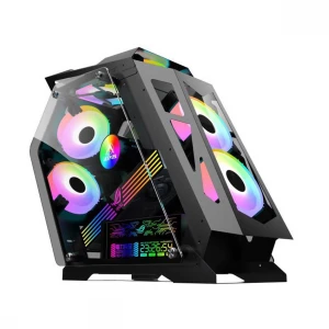 2021 Cool design pc gaming case gaming computer case mining rig full tower computer case