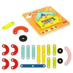 2021 New creative games wooden Jigsaw My Learning Puzzle toys