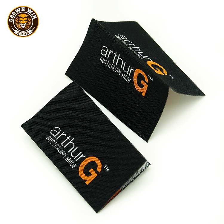 2021 New Style Good Price Garment Accessories Woven Label Logos And Trademarks For Shoes