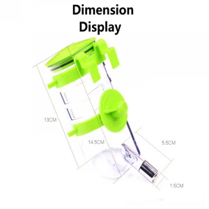 2021 New Style Super Design Pets Fountain Feeding Automatic Drinking Portable Pet Water Bottle