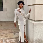 2022 designs party dress plus size dress & skirts hollow out y2k casual dresses