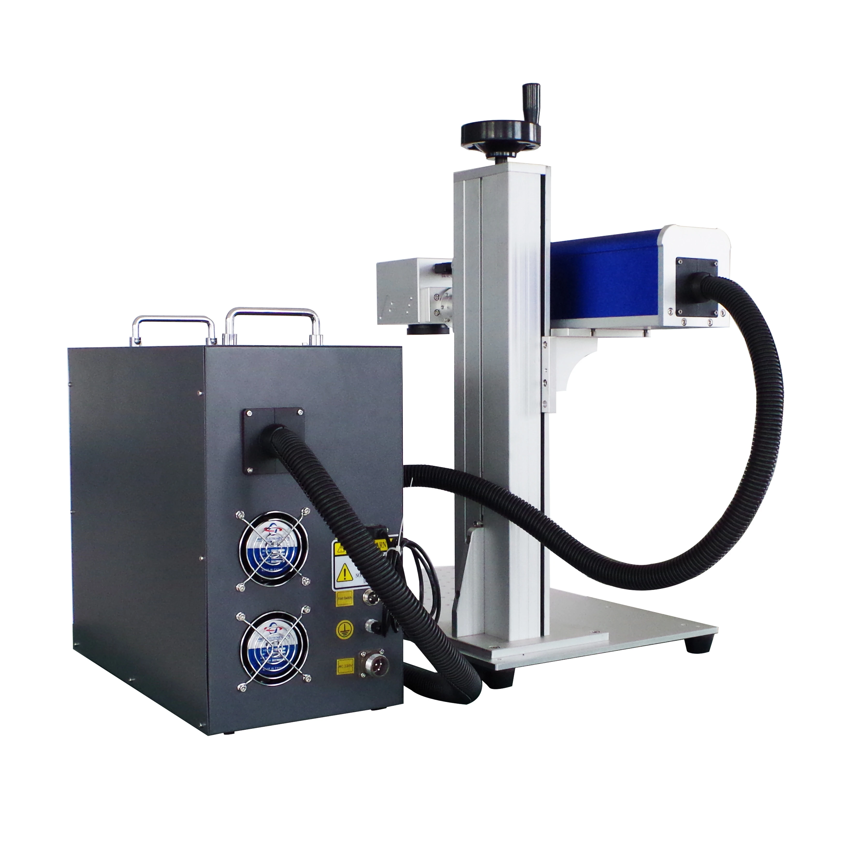 20W 30W 50W Portable Fiber Laser Marking Machine for Jewelry Metal Ring Name Plate Engraving