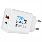 20W Charger Usb C Type C Pd Mini Portable Ports Cellular Erd Uk Wall Home Universal Travel Adapter Phone Charger