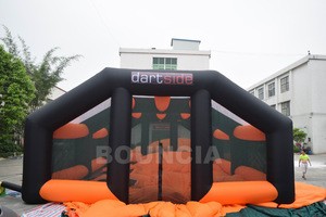 210D PVC Coated Nylon Inflatable Paintball Tent / Inflatable Paintball Arena For Outdoor Activities