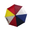 21inch*8k 3 folding umbrella 190T pongee fabric with rubber coated handle foldable umbrella