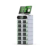 24 Slots Integrated Stackable Sharing Power Bank Rental Station Cell Phone Charging Station Kiosk Fast Chargers Vending Machine