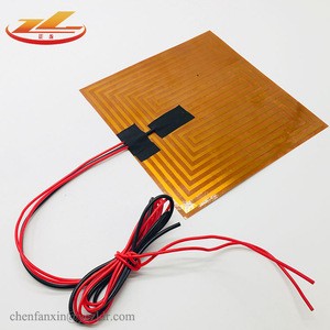 24V 3d printer polyimide heated bed for sale 400x400mm