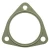 Import 2.5 pipe flange header exhaust gasket from China