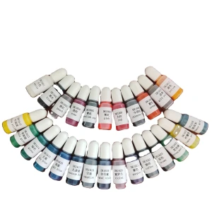 26 colors epoxy resin dye epoxy dye pigment transparent resin color dye DIY paint 10 grams a bottle ink for epoxy resin