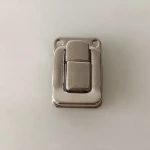 27*40mm Nickle Color Iron Lock For Tool Boxes