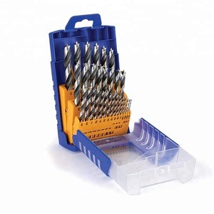 29pcs HSS Fully Ground Wood Brad Point Drill Bit Set for Wood Precision Drilling in Plastic Box