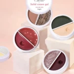 2in1 3in1 Nail Art Solid Cream Pudding Jelly Gel Polish UV Private Label Nail Colors Solid Cream Gel