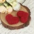 Import 2PCs Heart Shape Wool Felt Poke DIY Kits Craft Sewing supply clothes Accessories Gift Bag from China