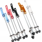 2Pcs Ultralight Bicycle Quick Release Wheel Hub Skewers Front Rear Axle Lever MTB Mountain Road Cycling Bike Tool Aluminum Alloy